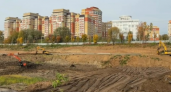 Во Владимире ведется укрепление берегов пруда у Дворца детского творчества