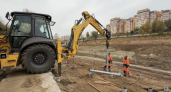 Во Владимире продолжают благоустраивать парк у Дворца детского творчества